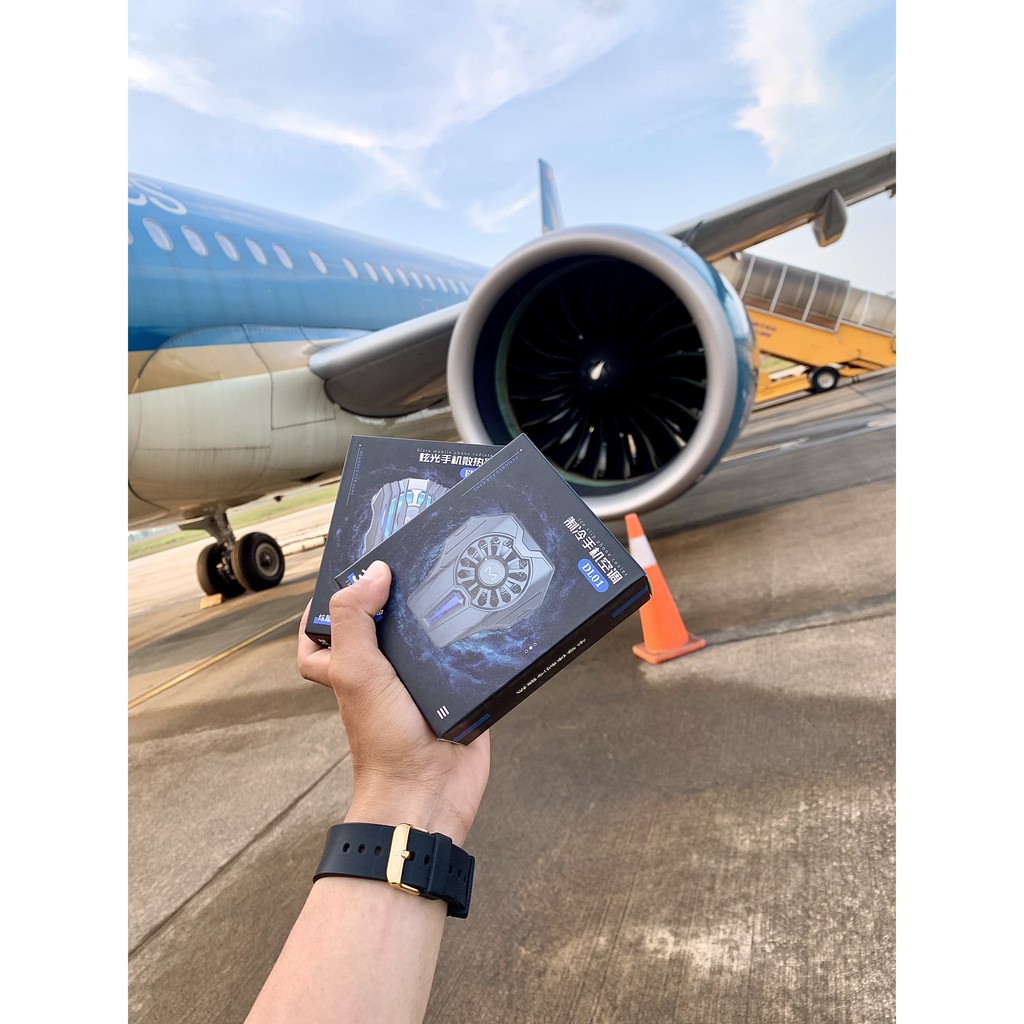 Quạt tản nhiệt  - Tản nhiệt điện thoại gaming MEMO - Có sò lạnh công nghệ bán dẫn DL01 - FL01