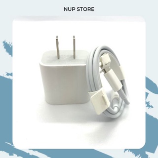 Bộ dây cáp và củ sạc nhanh 18w công nghệ pd, củ sạc 18w, dây sạc type c to lightning cho 6, 7,8,x,11,12 bh 12 tháng