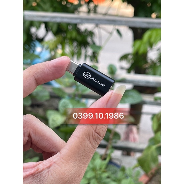 Jack chuyển type C sang 3.5 có DAC chât lượng cao Jcally JA04 chính hãng