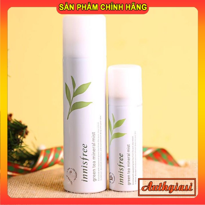 Xịt khoáng trà xanh Innisfree Green Tea Mineral Mist Xk 50-150ml XK | BigBuy360 - bigbuy360.vn