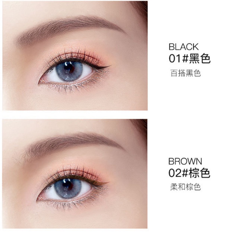 [Hàng mới về] Bút kẻ mắt dạng lỏng chống nước chống mồ hôi màu sắc thời trang tiện dụng