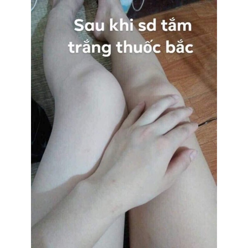 Bột tắm trắng thuốc bắc mịn da bật tone tự nhiên