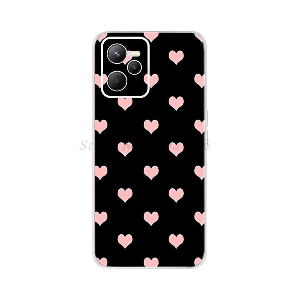 Ốp Điện Thoại TPU Mềm In Hình Bướm Hoạt Hình Cho OPPO Realme C35 2022 RealmeC35 RMX3511 C 35