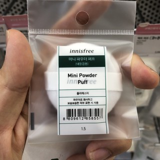 Bông đánh phấn phủ Innisfree Mini Powder Puff