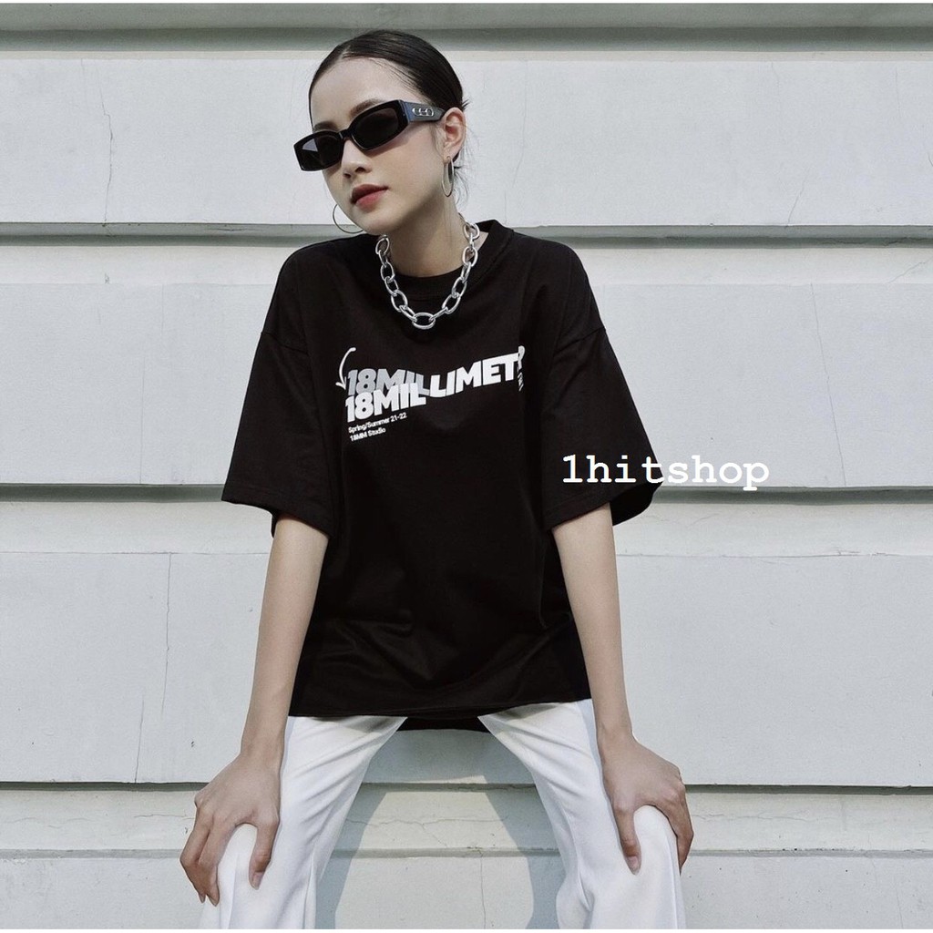 Áo Thun 18.MM. Ulzzang Unisex  (FORM THOẢI MÁI) chất cotton 100% cực đẹp(V126)