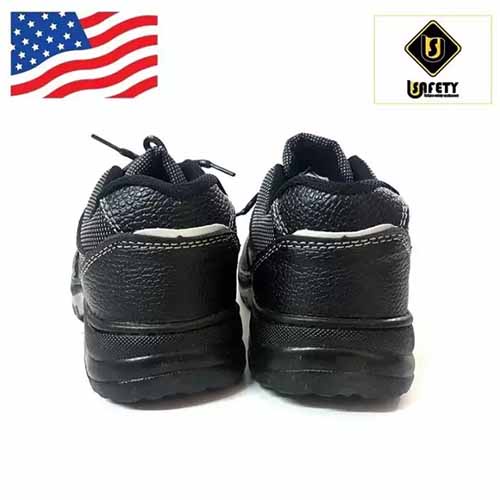 Giày Bảo Hộ Usafety US-SS-C1801 - Da Bò, Đế PU - Thấp Cổ - Chống Đinh,chống trượt, chống tĩnh điện