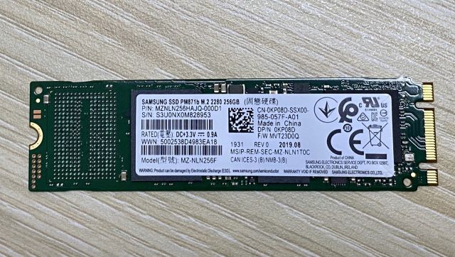 Ổ cứng Samsung 256GB SSD M2 SATA 2280 PM871b (850 EVO) | BigBuy360 - bigbuy360.vn