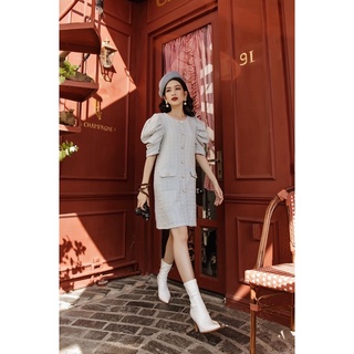 Ceci Cela - Đầm Ravi Vải Tweed