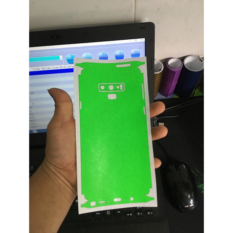 Miếng Dán Skin nhám Full viền cho Samsung Note 9 / Note 8 / Note 10 / chống trầy xước,chống bẩn,chống bám vân tay