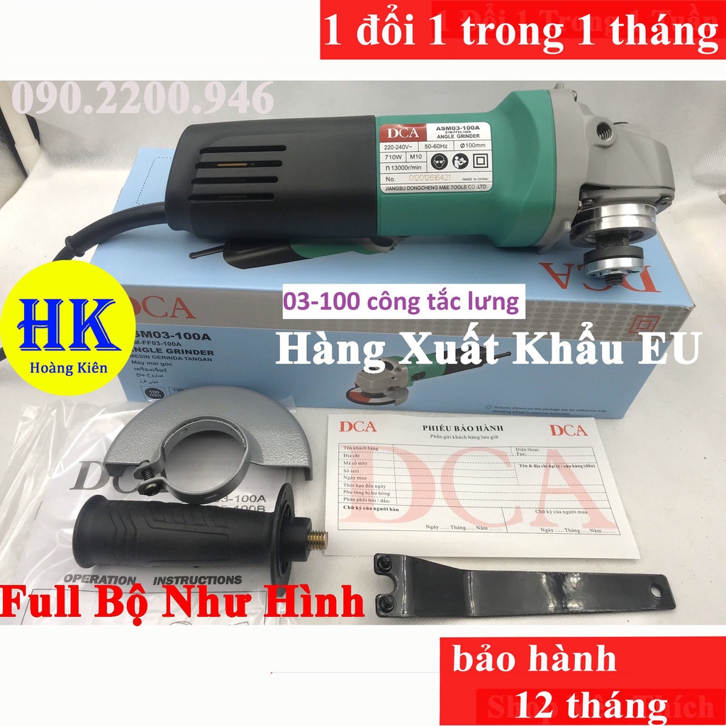 máy mài cầm tay | máy mài cắt DCA  ASM06-100 , ASM03-100 chính hãng