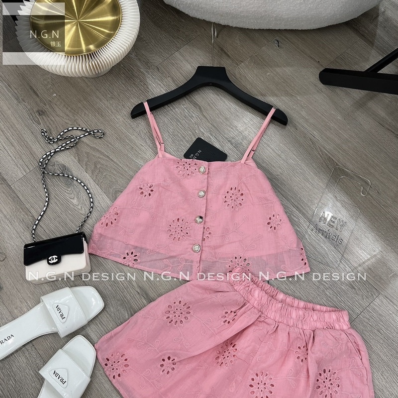 Set hai dây thô hoa