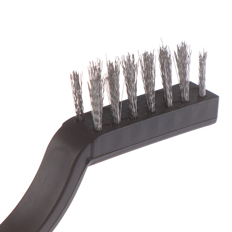 Set 3 bàn chải làm sạch kim loại bằng thép không gỉ đa năng HL