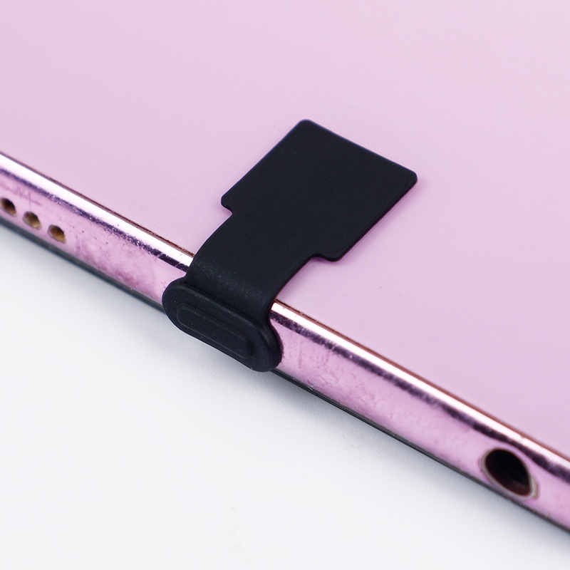 Set 3 Vỏ Bọc Silicon Chống Bụi Cho Cổng Sạc Micro USB/IOS/Type C