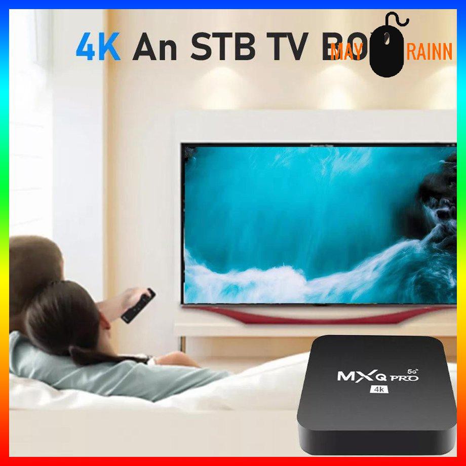 Tv Box Mxq Pro 4k Thông Minh 8g + 128g Android 7.1 / 10.1 Phiên Bản 5g