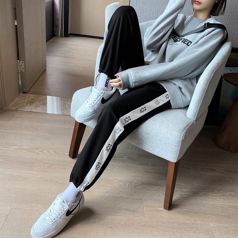 NRVP Quần Thể Thao Ống Rộng Phong Cách Thời Trang Hàn Quốc Dành Cho Nam Và Nữ