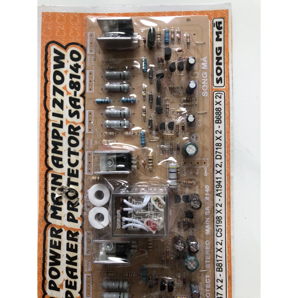 BO MẠCH AMPLY CÔNG SUẤT 270W- SA8140-SONG MÃ