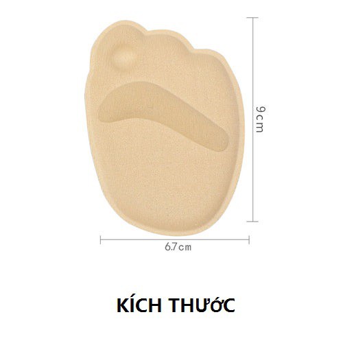 Cặp Lót Giày Nữ 4D Đệm Tăng Êm Mũi Bàn Chân Thấm Hút Tốt Không Keo Dán Dễ Dàng Thay Thế Dùng Nhiều Lần  Chị chảnh Store
