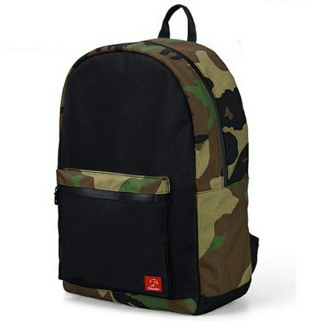 Ba lô laptop thời trang Unisex Hàn Quốc - camo - balo 014