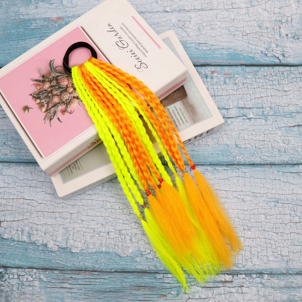 Tóc giả MISS FANCY 35cm nhiều màu đơn giản thời trang cho nữ