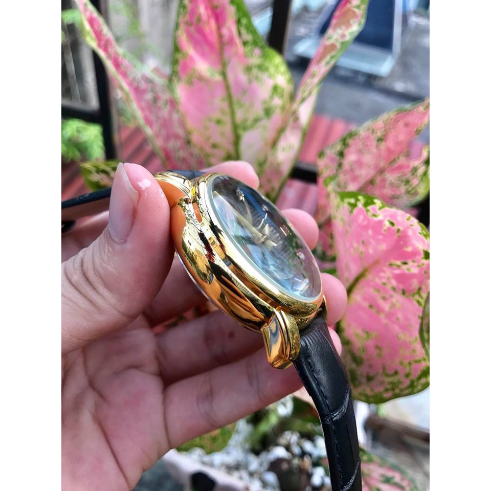 Đồng Hồ Cơ Nam Tự Động AUTOMATIC Chính Hãng JUNMING Dây Da Cao Cấp Thời Trang Sang Trọng Đẹp Giá Rẻ