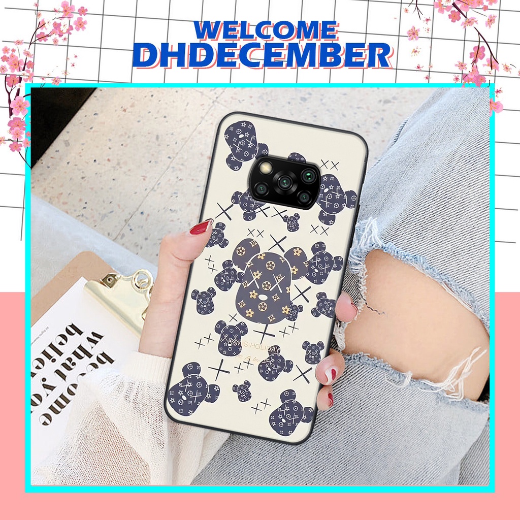 Ốp lưng Xiaomi POCO X3 / X3 PRO / X3 NFC in hình K@ws, Cool Be@r SIÊU NGẦU