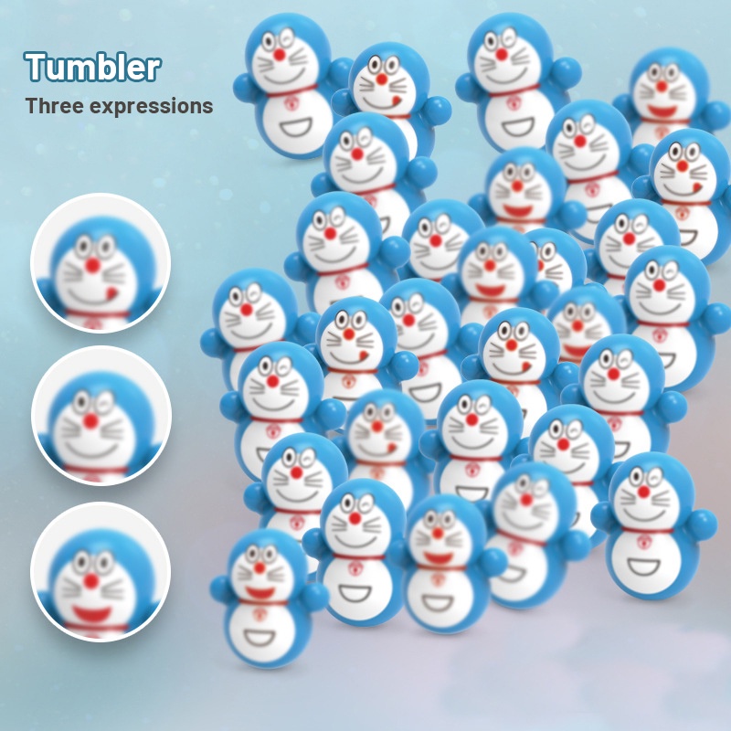 Đồ chơi lật đật HYG TOYS phong cách hoạt hình mini để bàn trang trí cho bé trai/ bé gái