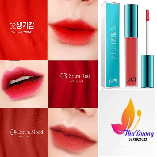 Son Kem Lì Bbia Last Velvet Lip Tint Version 1 Màu 04