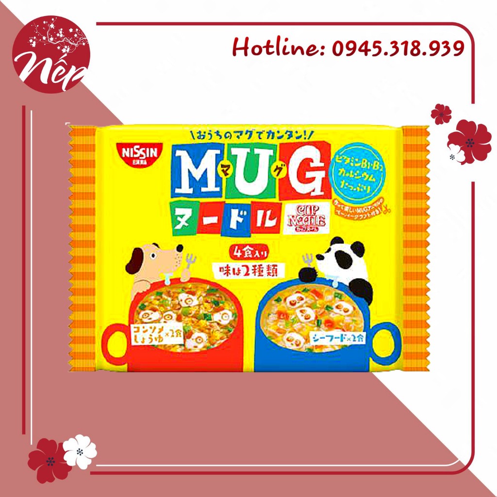 [MẪU MỚI] MÌ MUG NHẬT CHO BÉ TỪ 1 TUỔI (Date t8/10.2021)