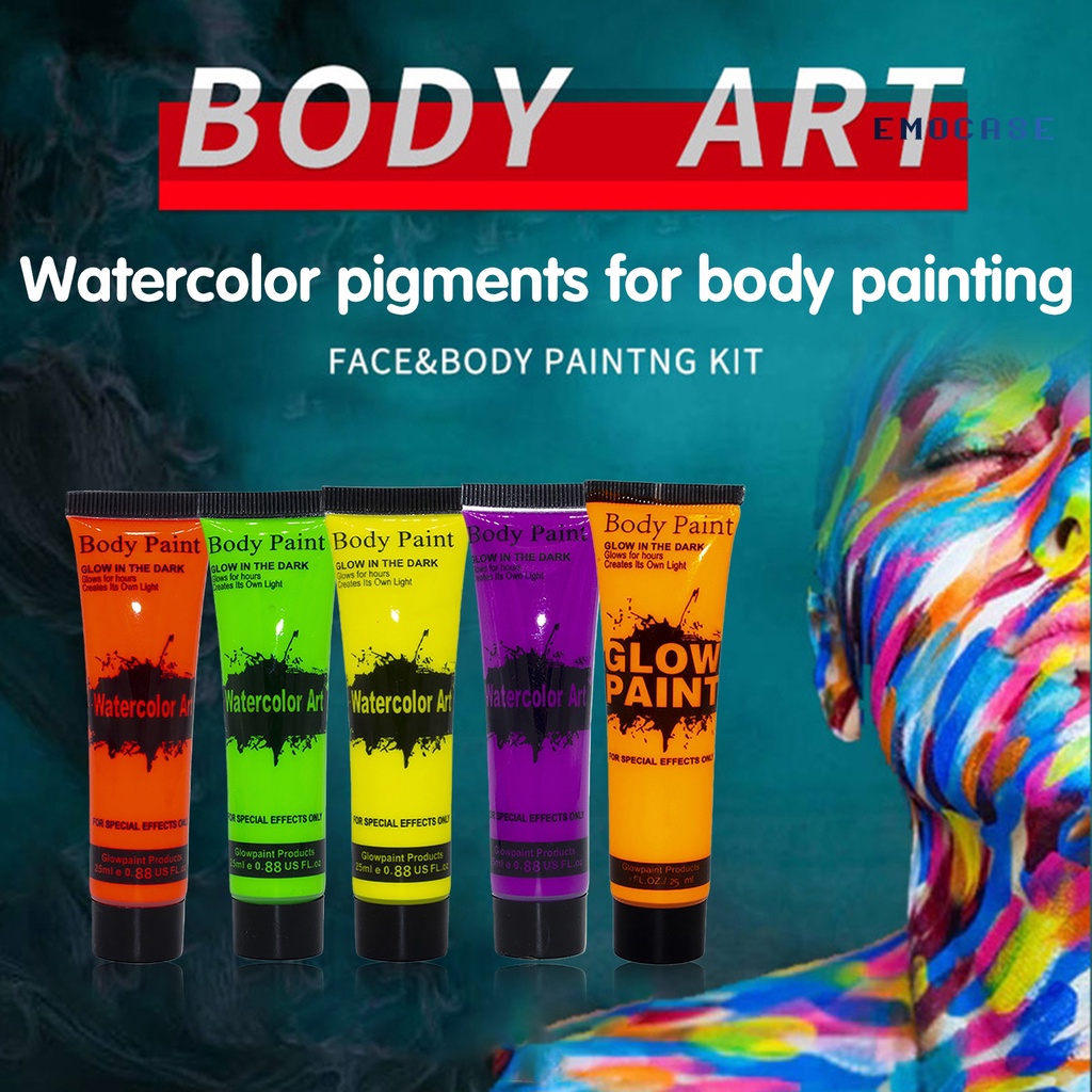 Màu Vẽ Mặt / Cơ Thể 25ml Màu Sắc Tươi Sáng Tùy Chọn Kháng Nước