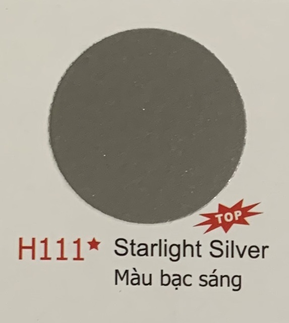 H111-Sơn xịt samurai màu bạc sáng