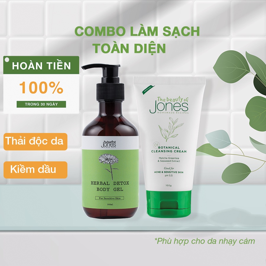 Bộ đôi làm sạch toàn diện cho mẹ bầu The Beauty of Jones