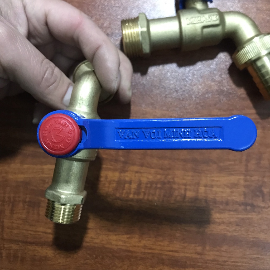 Vòi nước van nước cửa đồng minh hòa cao câp Việt Nam xuất khẩu cao cấp 21 và 27