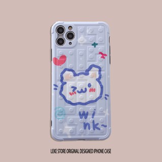 Ốp Lưng Chống Sốc Hình Gấu Xinh Xắn Cho Iphone Se2 Iphone11 Pro Max Iphonex Iphonexs Iphonexr Iphonexsmax Iphone8 Plus