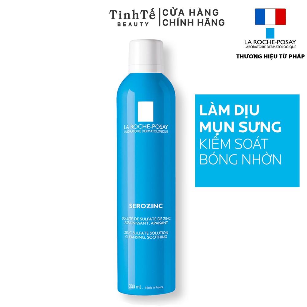 [Mã FMCGMALL - 8% đơn 250K] Xịt Khoáng Giúp Làm Sạch & Làm Dịu Da La Roche Posay Serozinc 300ml