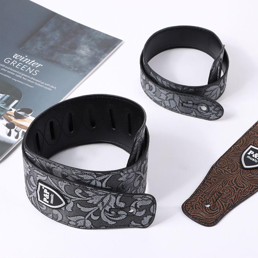 SUSANS Dây Đeo Đàn Guitar Dập Nổi Dành Cho Trẻ Em Và Người Lớn