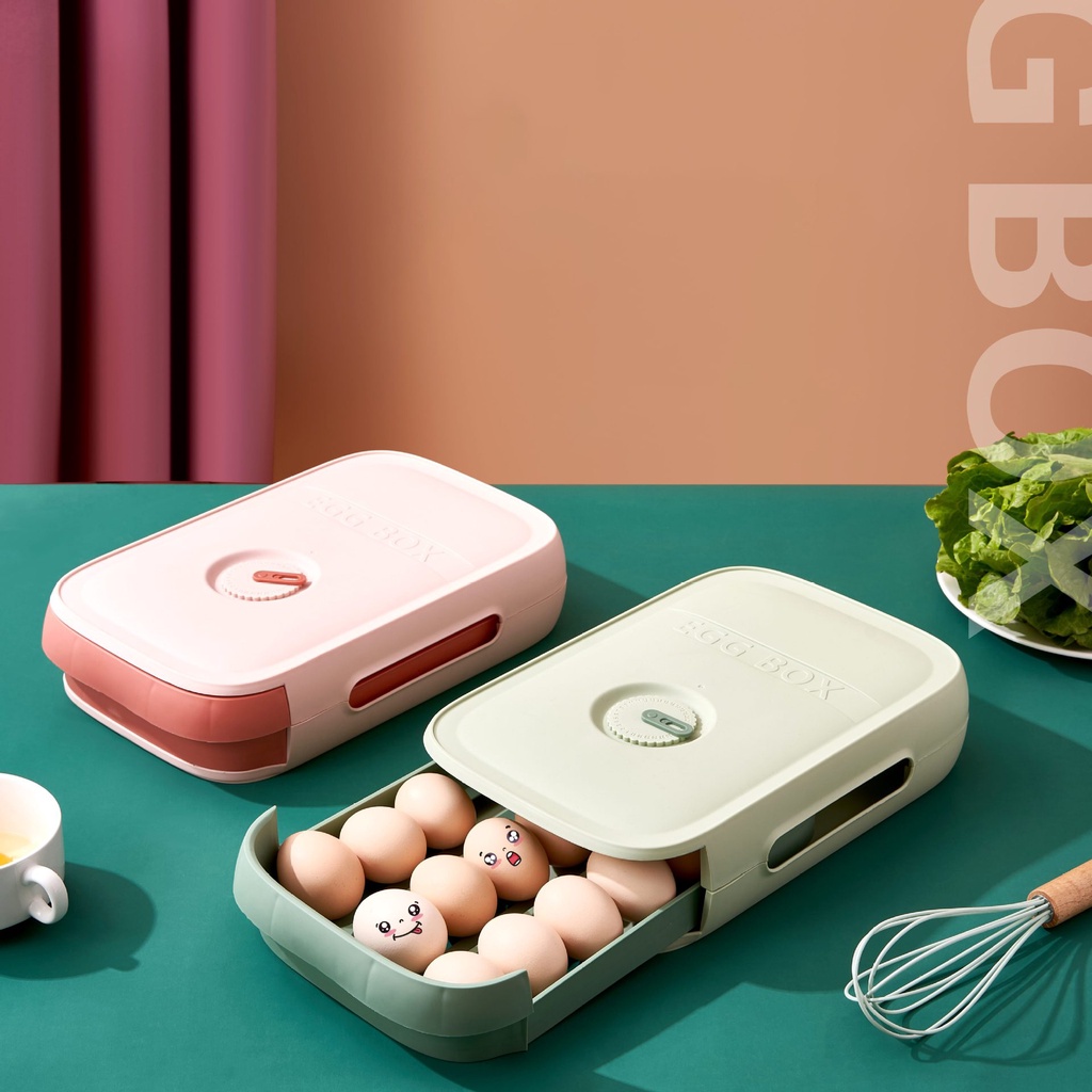 Hộp đựng trứng, khay bảo quản trứng không bị vỡ tiện dụng - Elliver
