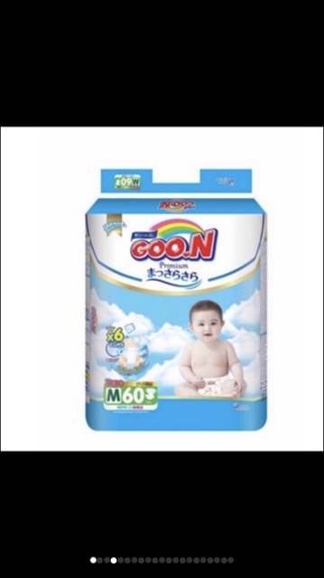Bỉm GOO.N Premium quần/dán M60, L50,XL46, M56,L46,XL42,XXL36,XXXL26