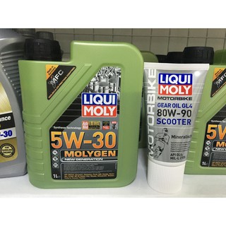 Bộ đôi sản phẩm nhớt dành cho tay ga Moli Liquy