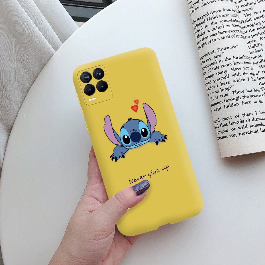 Ốp Điện Thoại Tpu Dẻo Họa Tiết Hoạt Hình Màu Sắc Ngọt Ngào Xinh Xắn Chống Sốc Cho Realme 8 4g Realme 8 Pro
