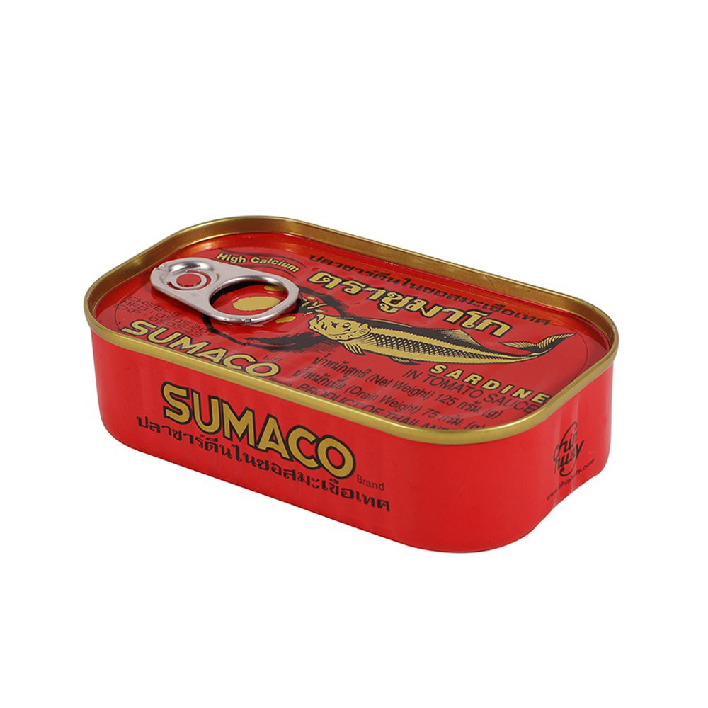 Cá Mòi Hộp Sốt Cà SUMACO Thái Lan - Hộp 125g