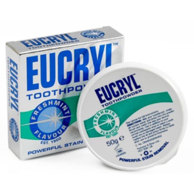 Bột tẩy trắng răng Eucryl -Anh