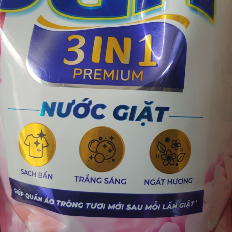 Nước giặt Surf cao cấp 3 trong 1 túi 3.5 kg