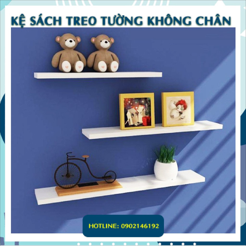 Kệ Sách Treo Tường Trang Trí( chọn màu tùy ý ) TC016