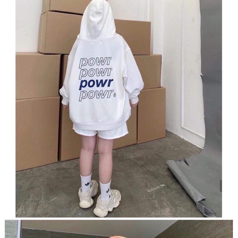 Áo khoác nữ fomr rộng Hàn Quốc, áo hoodie nữ form rộng có dây kéo đi học | BigBuy360 - bigbuy360.vn