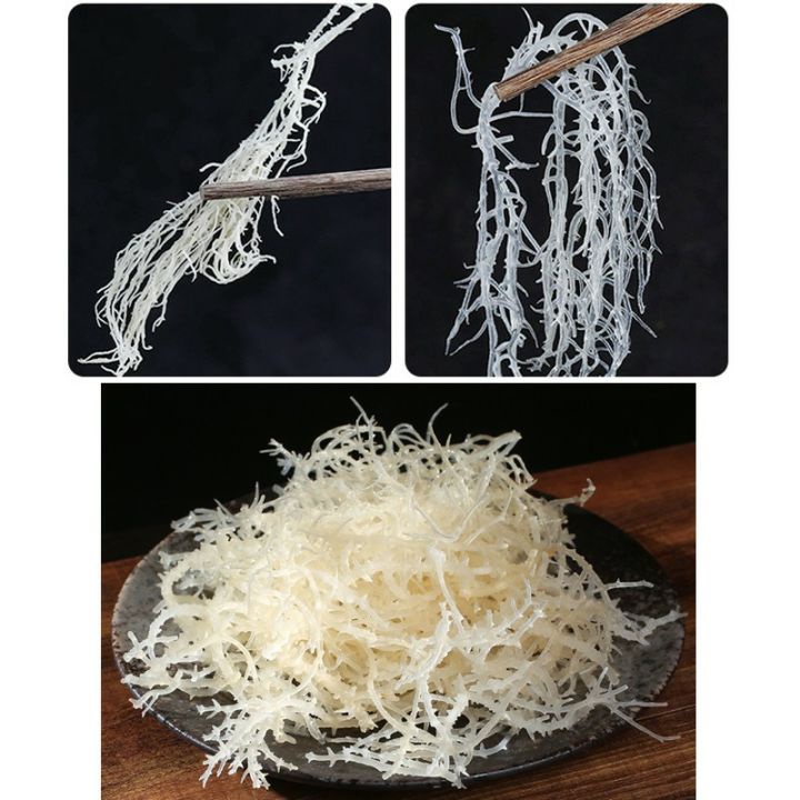 Túi 500gr rong rau câu chân vịt rong sụn gai nấu chè làm gỏi nguyên liệu khô nấu ăn