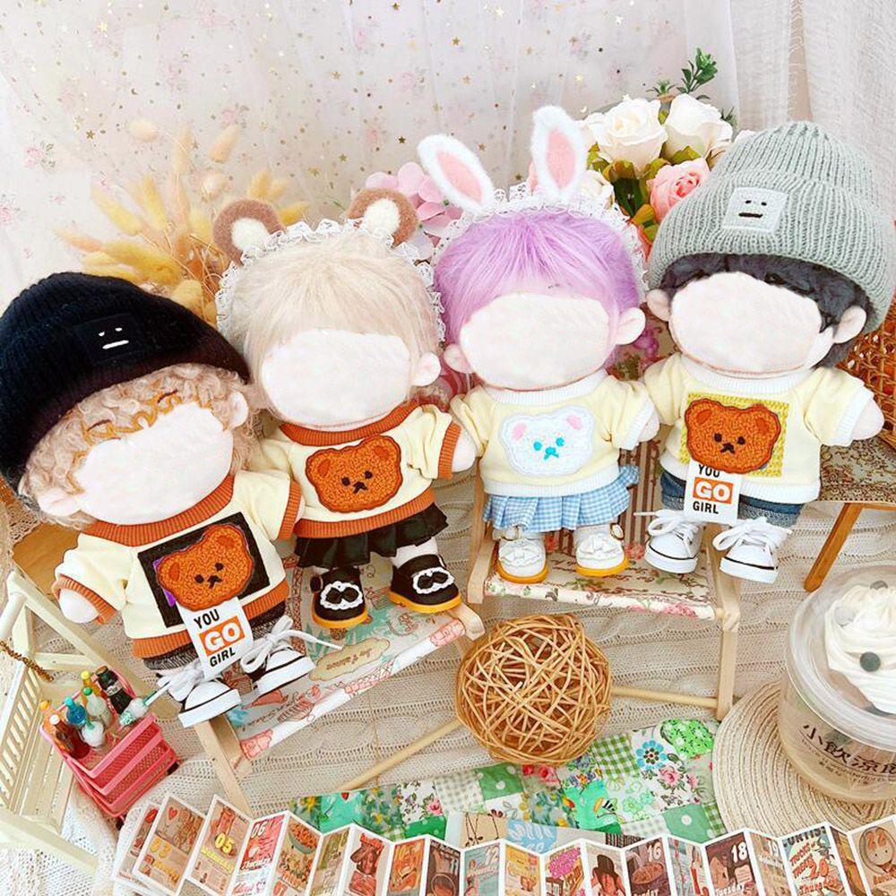 Áo Hoodie Trang Điểm Mini Cho Búp Bê 20cm