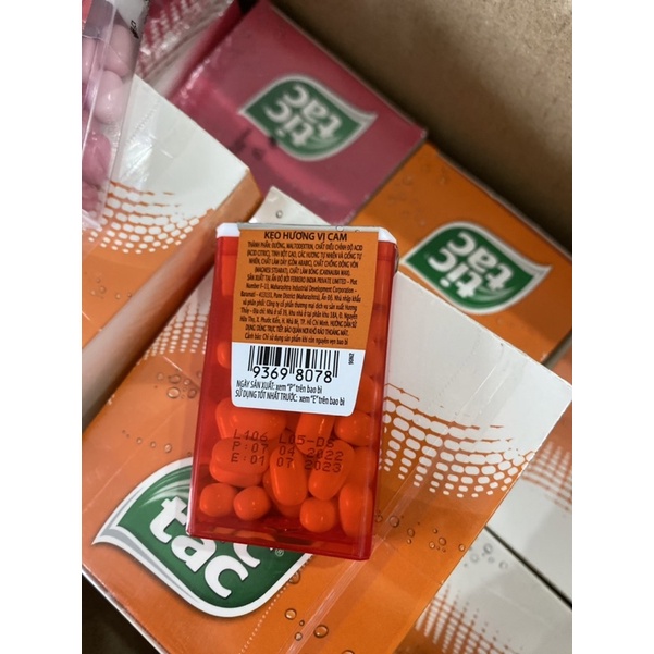 Kẹo ngậm Tictac 14,5g xuất xứ Ấn Độ