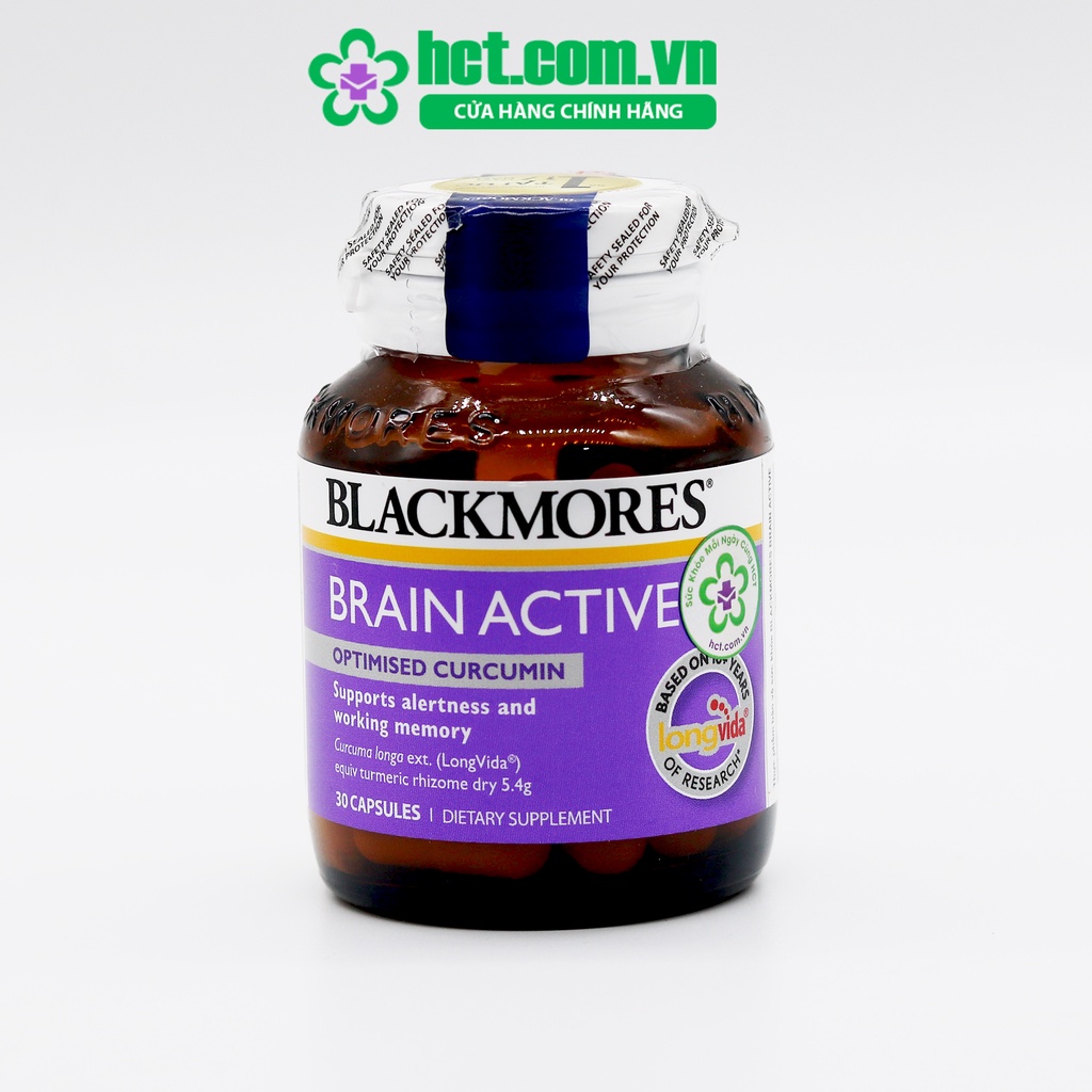 Viên Uống Bổ Não Blackmores Brain Active Lọ 30 Viên
