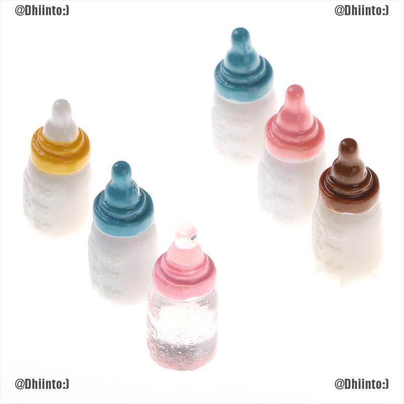Set 3 chai nước mini xinh xắn trang trí nhà búp bê