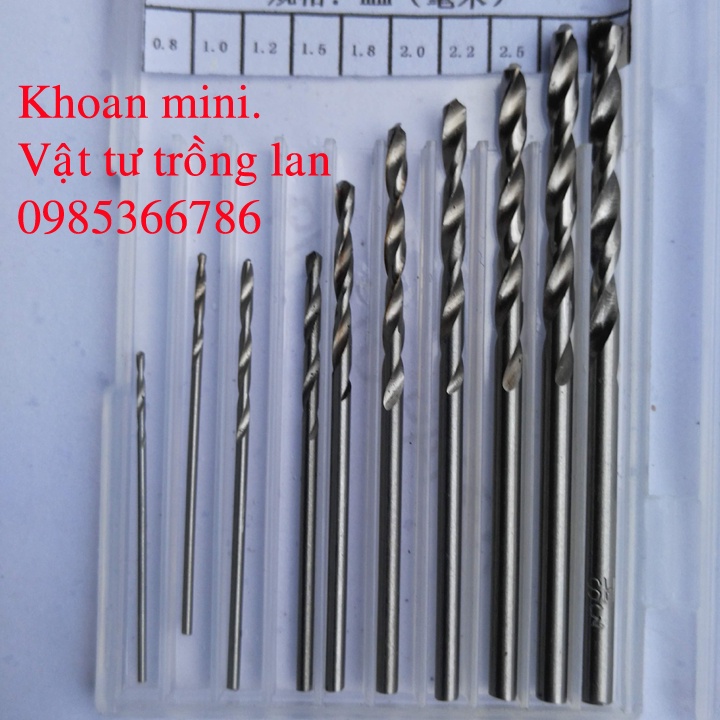 Bộ khoan kích kie mini dùng cho hoa lan